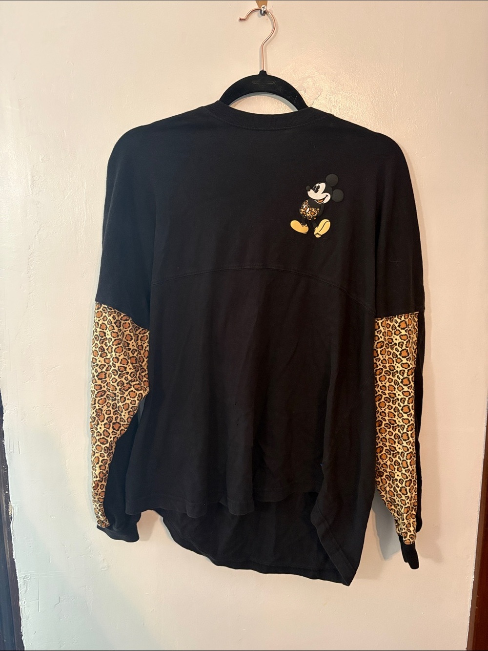 Disney Spirit Tee with Leopard Print